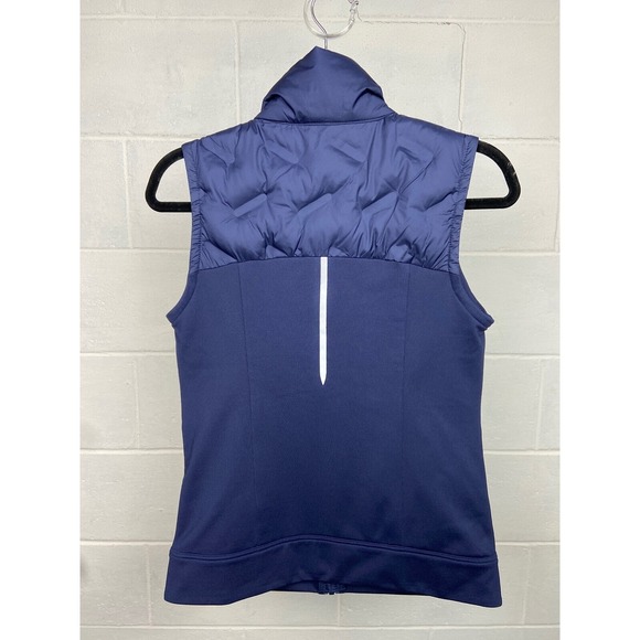 NWT Calia Cold Dash Run Vest Puffer Insulated Reflective Athletic XXL Blue - Picture 2 of 7